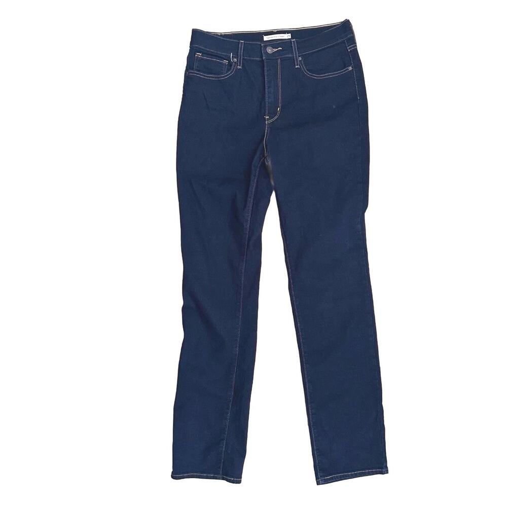 EUC Levi's 724 High Rise Drak Wash Straight Leg Women's Jeans - Size 29/32